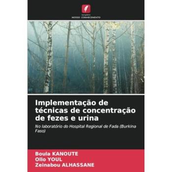 Kanoute, Boula: Implementação de técnicas de concentração de fezes e urina