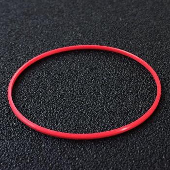 Joint torique Tissot T063, rouge, 1 pièce, 36-40mm, 0.9mm de haut, 0.6mm d'épaisseur
