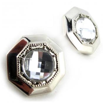 Clip elegante Sissi para creativos en plata