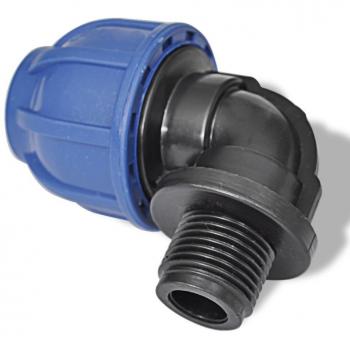 Connettore a Gomita Maschio 20 mm Flessibile vitaXL
