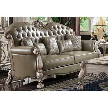 JVMöbel Beige Dreiser Zimmersofa – Modernes Polsterdesign