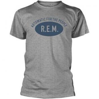 REM Unisex T-Shirt mit automatischem Rückenmotiv