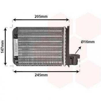 Système de chauffage VAN WEZEL 02006093 Rover 100 / Metro