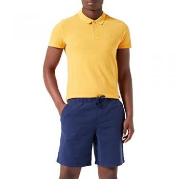 Casual Friday Herren Leinenmix Shorts Dunkelblau Regular Fit XL
