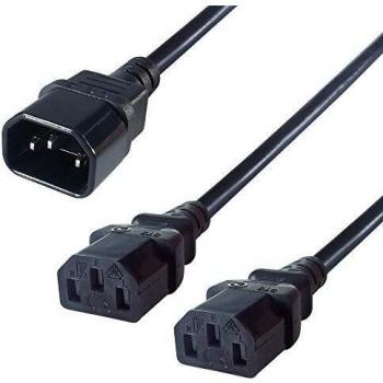 Connekt Gear 1m C14 to C13 Computer Power Cable