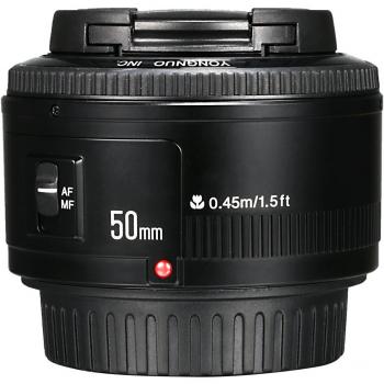 Yongnuo YN50f1.8 Lens for Canon EOS Cameras – Refurbished