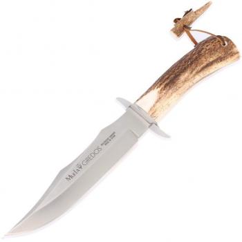 Cuchillo de Caza Gredos GRED‑17 “Asta Ciervo” con Tarjeta Presenta