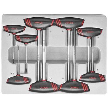 T-Handle Hex Key Kit – 9 Pieces (SAE)