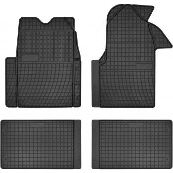 Frogum D00700 Tapetes de goma, ajuste perfecto, color negro