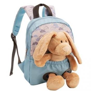 Nici Travel Friends Mochila Con Peluche Azul