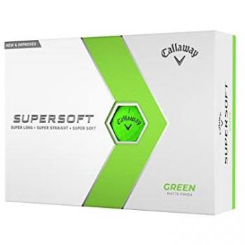 Supersoft Matte Golfbälle von Callaway, grün