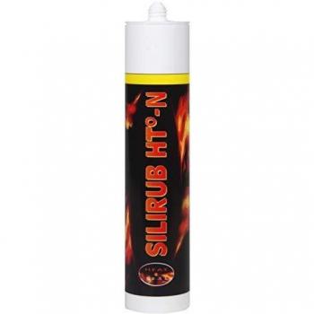 Soudal Silirub High Temp Sealant-N Black 310ml Cartridge