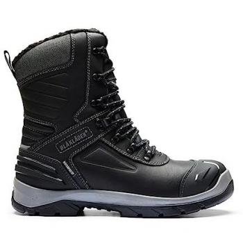 Chaussures de protection haute résistance pour saison froide, version noire, 45