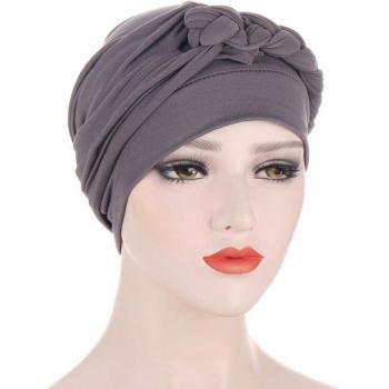 Pure Color Hijab Bonnet