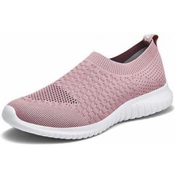 LightStep Women’s Mesh Walking Shoes – 3.5 UK Mauve by Tiosebon