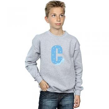 Sweat-shirt enfant Disney Cendrillon Alphabet Gris