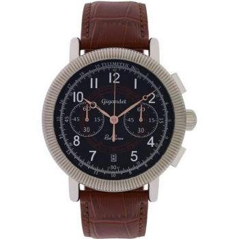 Orologio Red Baron IV Damandet Nero Marrone