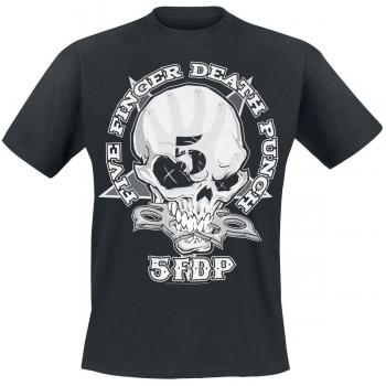 Five Finger Death Punch One Two Fuck You Shirt schwarz