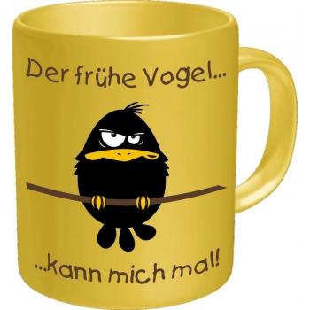 Keramik Kaffeebecher „Sonnengruß“ (9,7 cm Höhe) – 300 ml