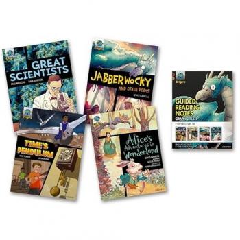 Project X Origins Graphic Texts: Dark Red Book Band, Oxford Level 18: Mixed Pack of 4 Book