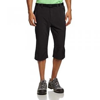 Men's CMP 3/4 Capri Pants – Black (Size 46)
