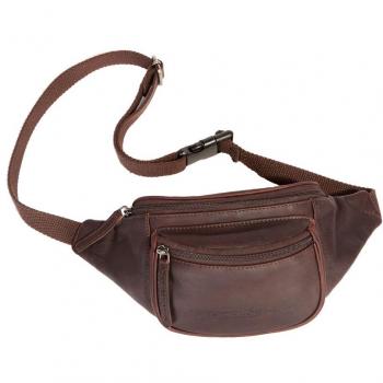 Chesterfield Wax Pull Up Fanny Pack 22 cm Brown