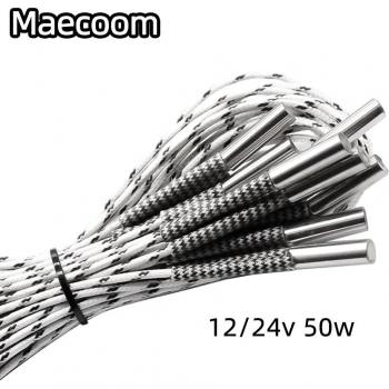 Tubo calefactor 6*20mm 12V 24V 50W para impresoras 3D