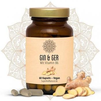 Naturkraft Ingwerextrakt mit Vitamin B6 – 60 Kapseln