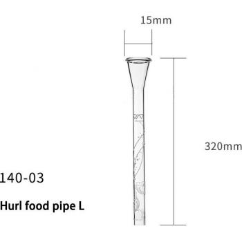 Tubo de alimentación para camarones ornamentales