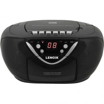 Draagbare CD-cassette recorder Wit