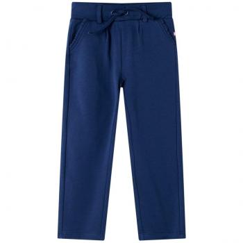 VidaXL Kids' Casual Pants with Drawstring Navy 104
