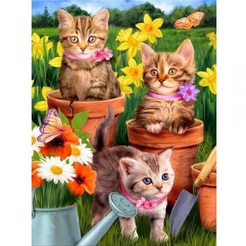Pictura con mozaico di animali