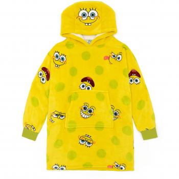Vanilla Underground Mädchen‑Hoodie mit gelbem SpongeBob‑Design