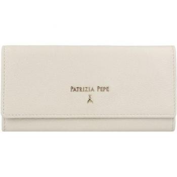 Patrizia Pepe Damen-Portemonnaie 19 cm in neutraler Lederfarbe