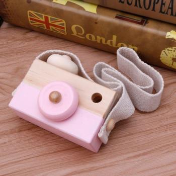 Travel-Friendly Wooden Camera Cushion