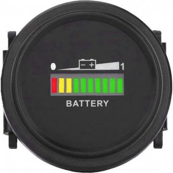 Digital LED Battery Level Indicator for Golf Cart (12V/24V/36V/48V/72V)