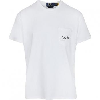 Polo Ralph Lauren T-Shirt Bianco con Polo Bear Taglia XL