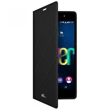 Protezione Elegante ad Agende per Wiko Fever in Ecopelle