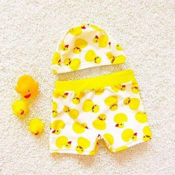 Bañador de personaje amarillo para niños