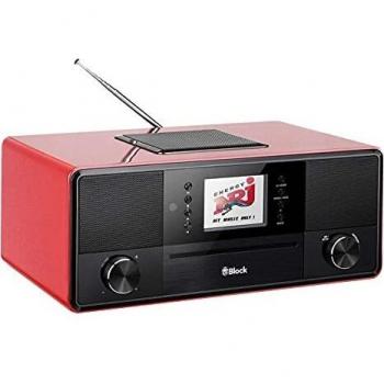 Block SR‑50 Smartradio 4G/WiFi Bluetooth – Glänzendes Rot