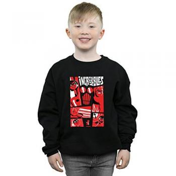 Camiseta de punto Disney Boys Los Increíbles con collage