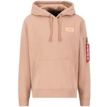 Alpha Men’s Dusty Coral Graphic Hoodie – 2XL
