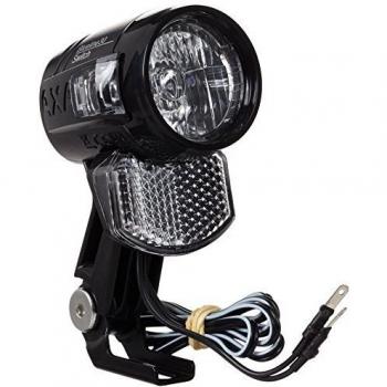 AXA Led Scheinwerfer Blueline 30 Switch 30 Lux an Dynamo oder 6-Volt E-Bike Akku