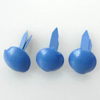 Metall Brads für Handwerk 500 Stück Blau