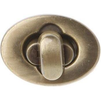 Oval Twist Lock Clasp for Egg Shape Bags
