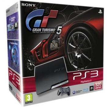 Bundle PS3 320 GB + Gran Turismo 5