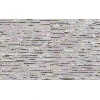 Rasch Vliestapete, aufgeschäumt, Stein-Design, 106cm, überstreichbar