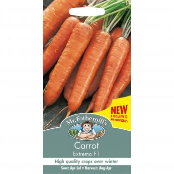 Carrot Seeds Extremo F1 Nantes Kuroda Hybrid Split Resistant Mr Fothergills