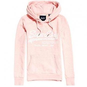 Superdry VL Floral Infill Entry Hood Ub Capucha Rosa