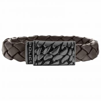 Pulsera Police Hombre S14AHW03B Cuero 19 cm